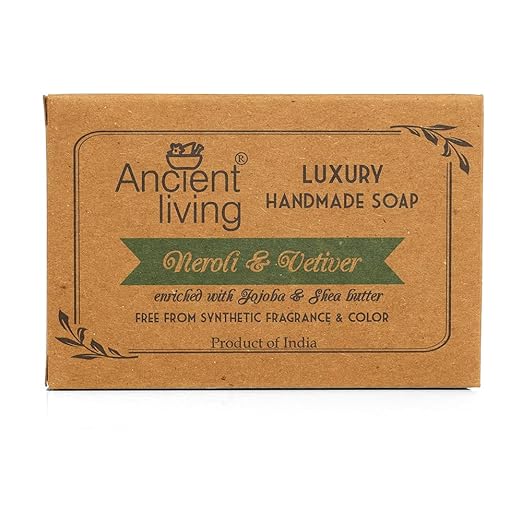 Ancient Living Neroli & Vetiver Luxury Handmade Soap - 100 gms