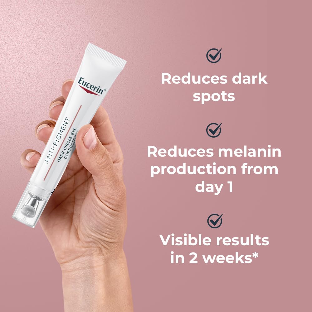 Eucerin Anti-Pigment Eye Corrector Serum-Thiamidol, Reduces Dark Circles & instantly brighten eyes 15ml