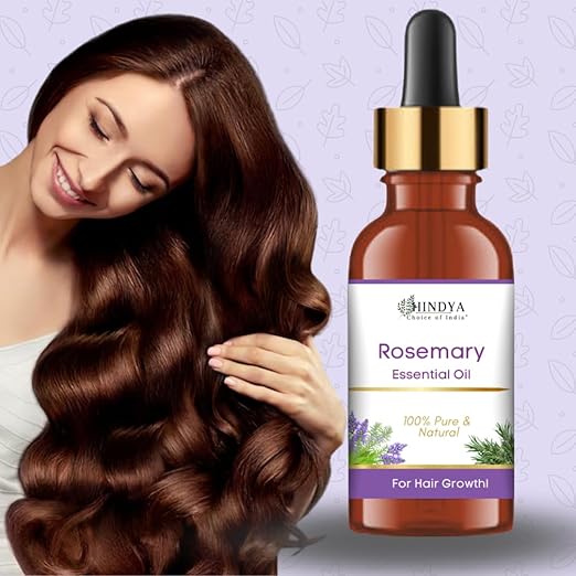 Hindya Ayurvedic Luxury Rosemary Essential Oil For Hair Growth - 15 ml