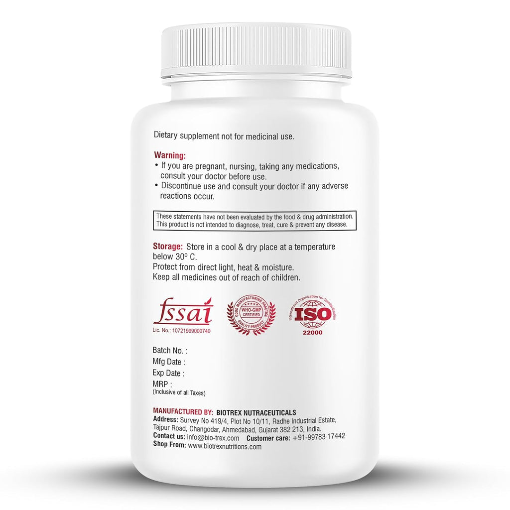 Biotrex Nutraceuticals Multivitamin With Probiotics For Women | Combination of 43 Ingredients | Enhances Energy & Strong Immune Function | Antioxidant | Hair, Skin & Nails | Purity Tested - 120 Tablets