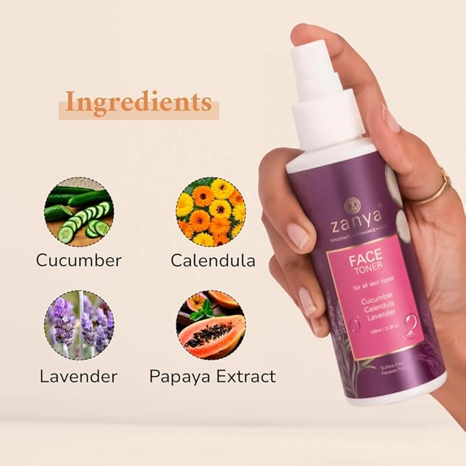 Zanya Face Toner - 100 Ml