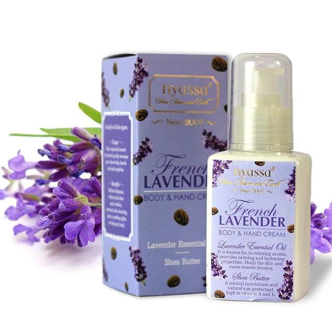 Nyassa French Lavender Hand Cream - 145 Ml