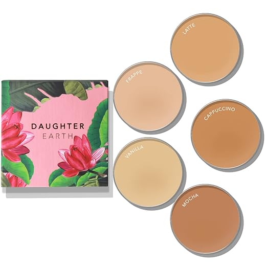 Daughter Earth Mocha High Coverage Concealer for Face Makeup, Lightweight and Breathable - 4.5 Gms