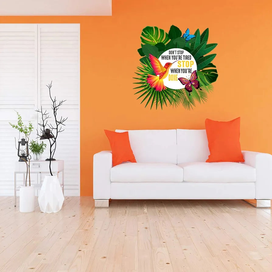 Rangoli Vinyl Wall Sticker Self-Adhesive Wall Decor Design-13
