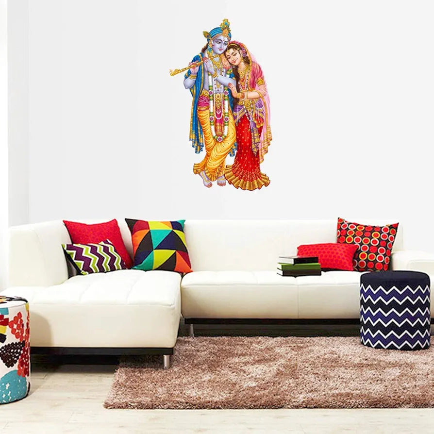 Rangoli White Glossy Vinyl Wall Sticker Premium Self-Adhesive Waterproof Parent-5 Design-18