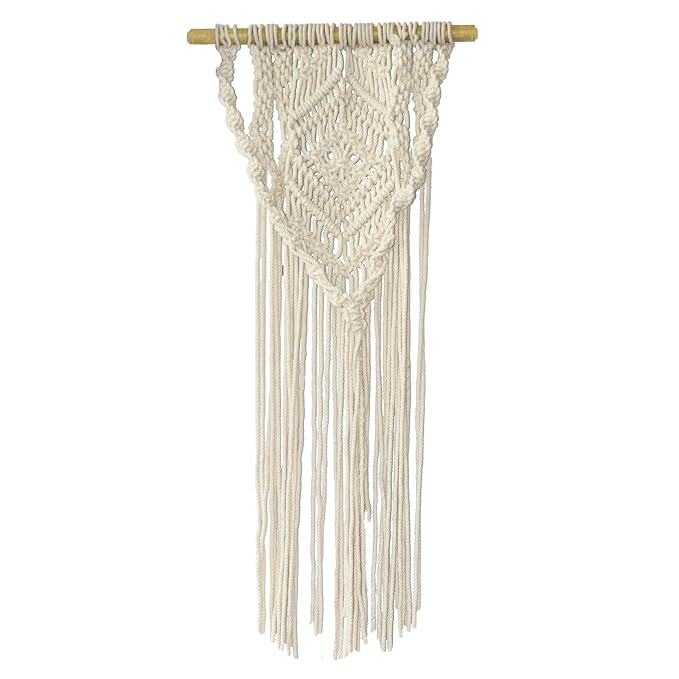 Kalakaram Abstract Wall Hanging Making Kit for Girls and Adults | Macrame Wall Hanging Decoration Kit