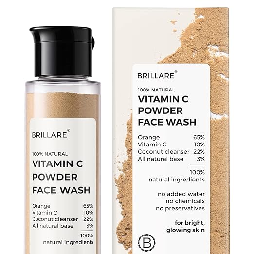 Brillare Vitamin C Face Wash for Pigmentation & Dark Spots - 30 gms