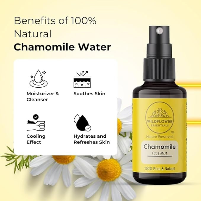 Wildflower Essentials Chamomile Water - 30 ml