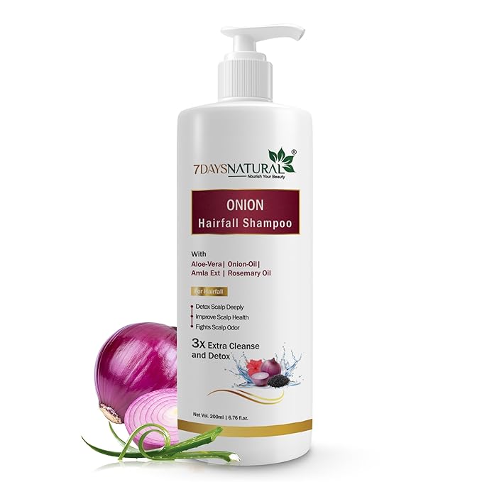 7Days Natural Onion Hair Shampoo - 200 ml