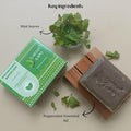 Earthy Sapo Handmade Mint Freshness Bathing Soap - 100 gms
