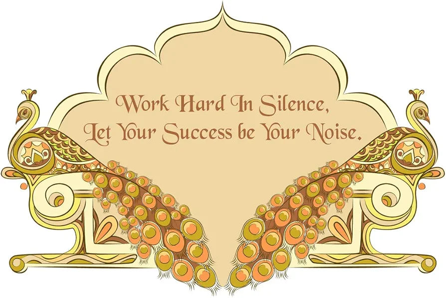 Rangoli Vinyl Wall Sticker Self-Adhesive Wall Decor Parent 5 Design-24