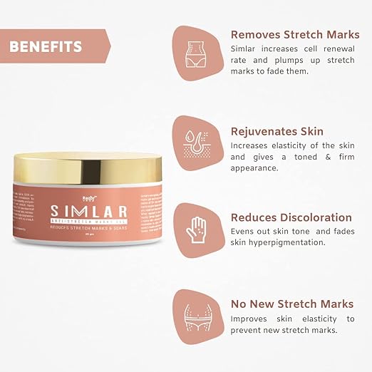 Razor Veda Simlar Natural Stretch Marks Cream for Women - 25 gms