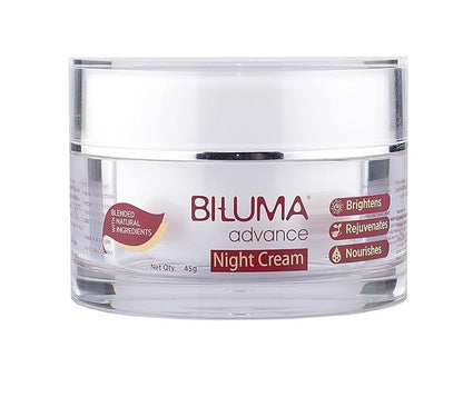 Biluma Advance Skin Brightening Night cream - 45 gms