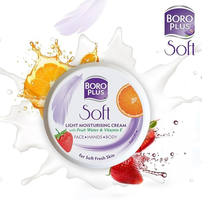 BoroPlus Soft Light Moisturising Cream Light & Non-sticky - 100 ml
