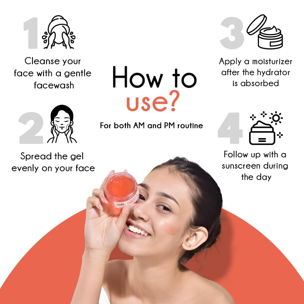 Auli Pomoglow Vitamin C Daily Face Gel - 50 gms