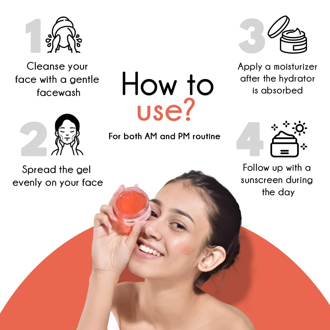 Auli Pomoglow Vitamin C Daily Face Gel - 50 gms