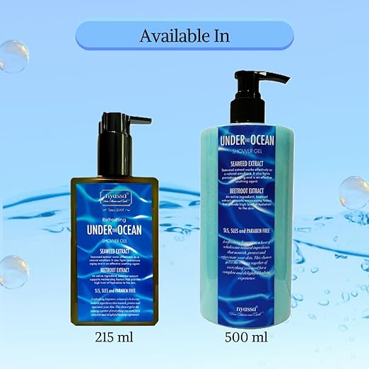 Nyassa Under the Ocean Shower Gel - 500 Ml | Body Wash for Women & Men