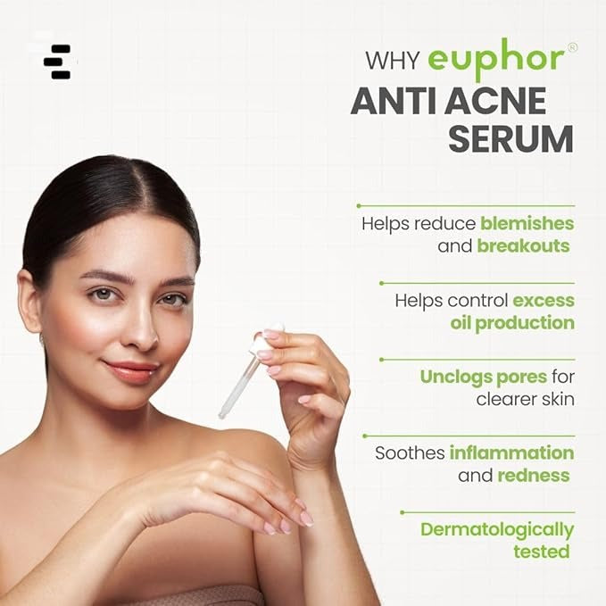 Euphor Acne Clearing Face Serum - 30 ml