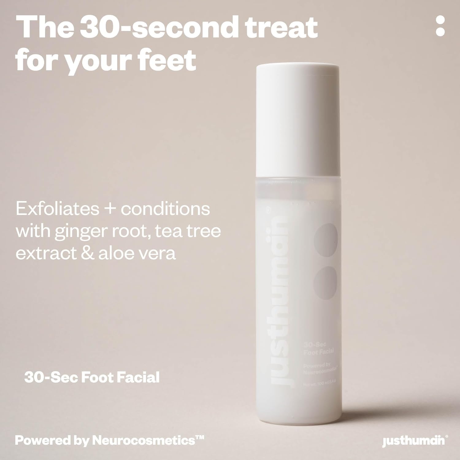 Justhuman 30 Sec Foot Facial - 100 ml