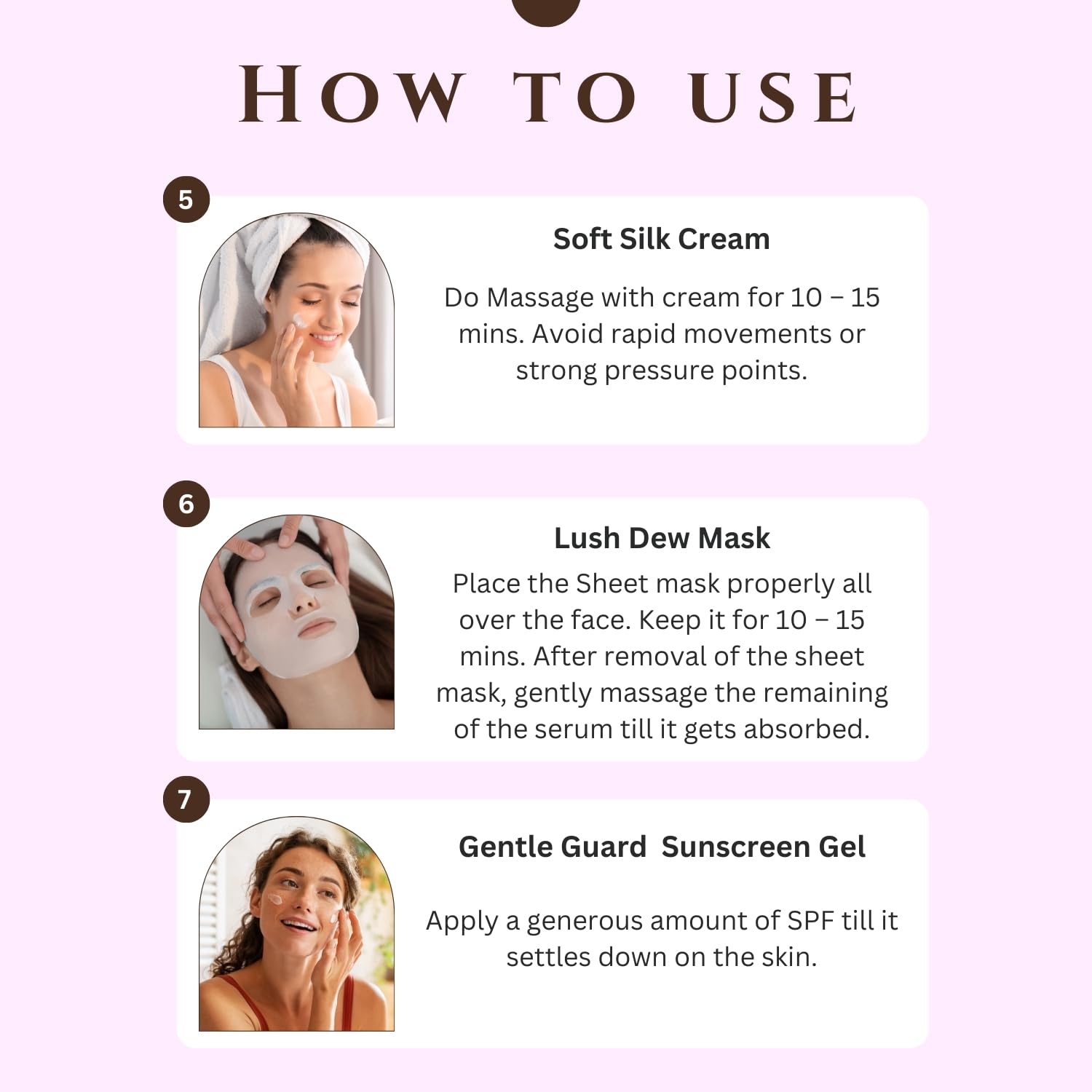 Aroma Treasures Sensitive Skin Soothing Facial Kit, 7-Step Spa Experience with Lavender, Chamomile, Calendula & Niacinamide, Hydrating & Brightening Skincare for Sensitive Skin, 48g/ml