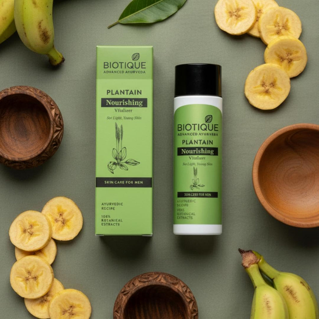 Biotique Plantain Nourishing Vitalizer for Men, 120ml
