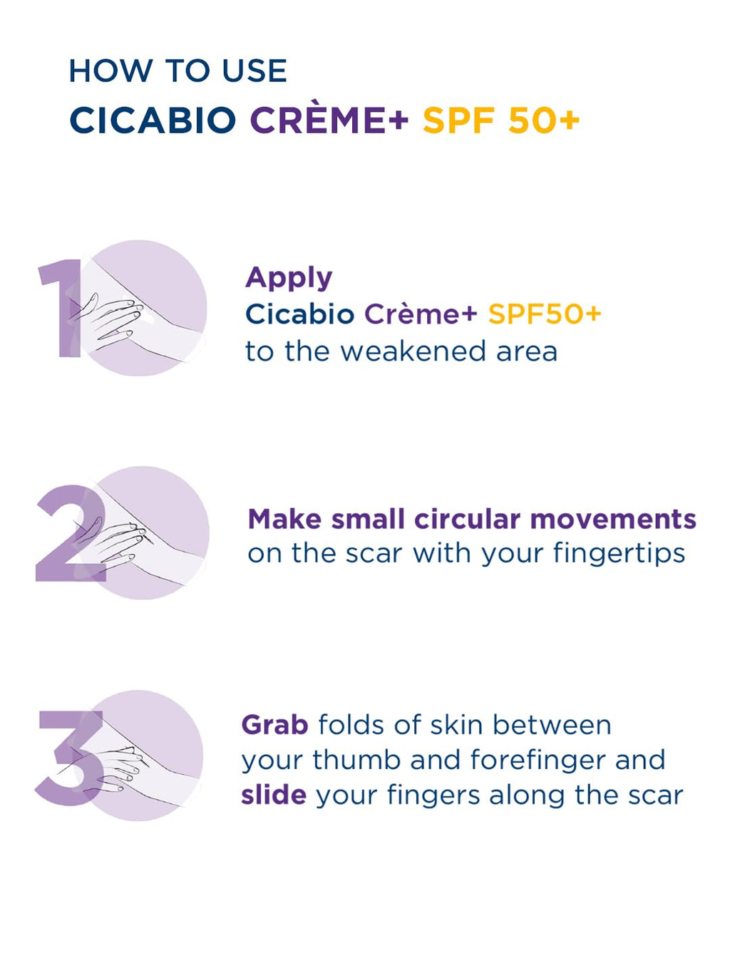 Bioderma Cicabio SPF50+ Repairing Cream, 40ml