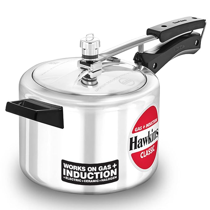 Hawkins Litre Classic Pressure Cooker Tall Design Induction Inner Lid Cooker