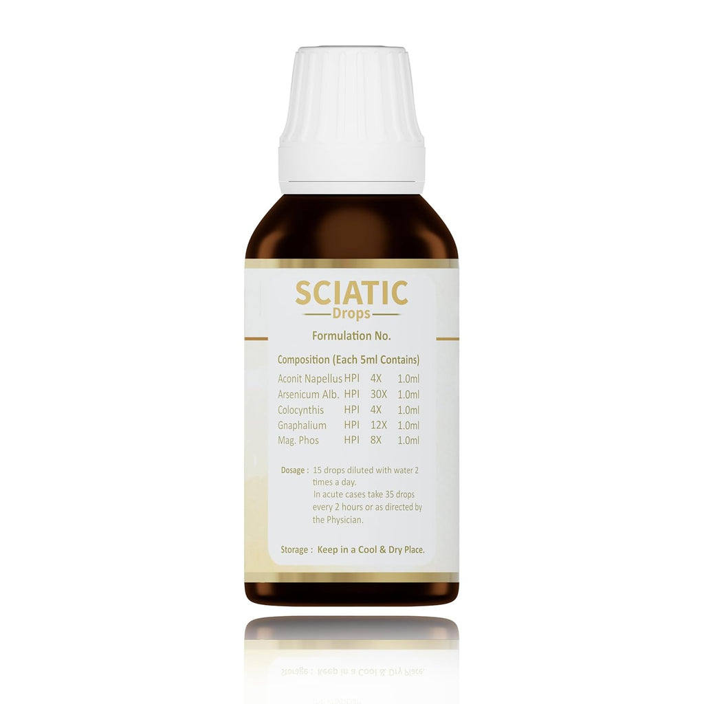 Jeena Sikho Sciatic Drop | Herbal Sciatic Drop - 30 Ml