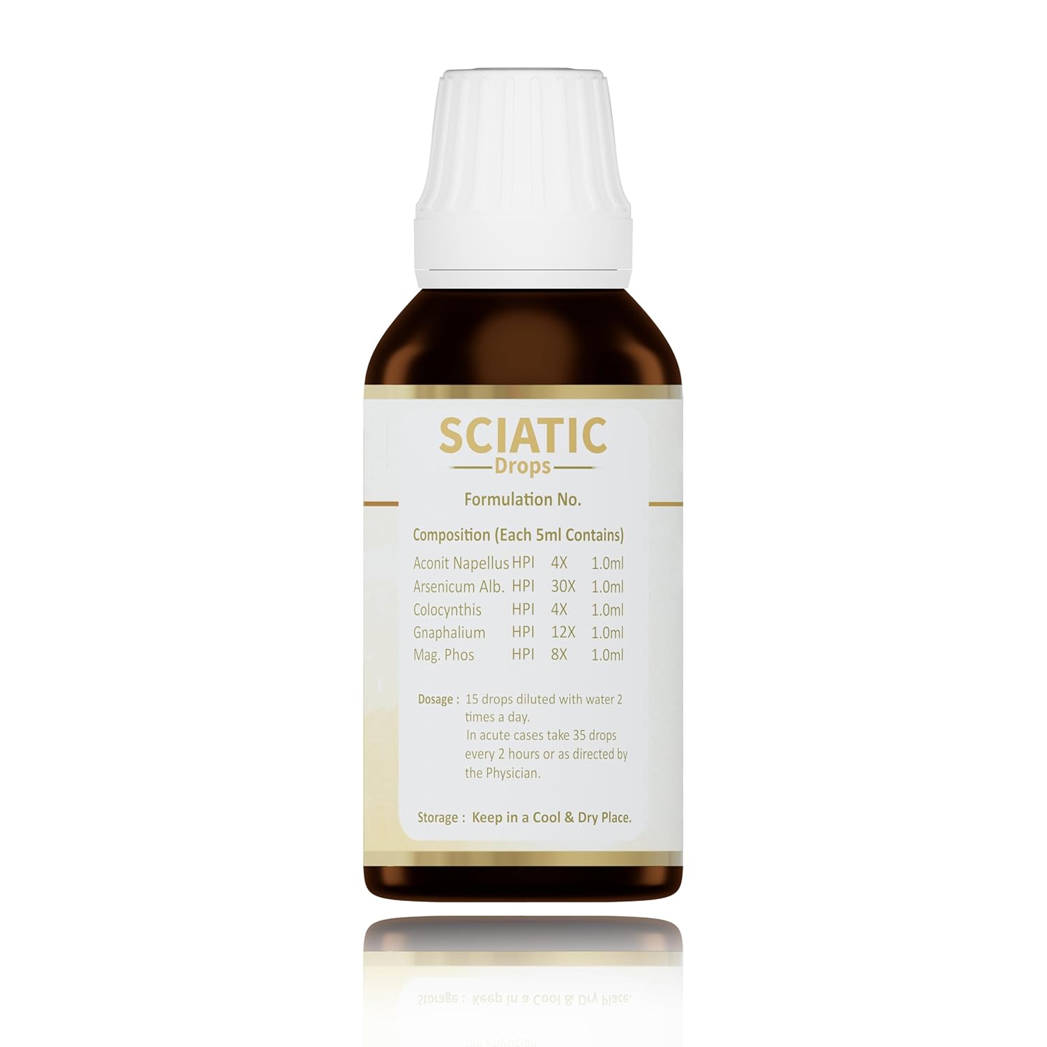Jeena Sikho Sciatic Drop | Herbal Sciatic Drop - 30 Ml