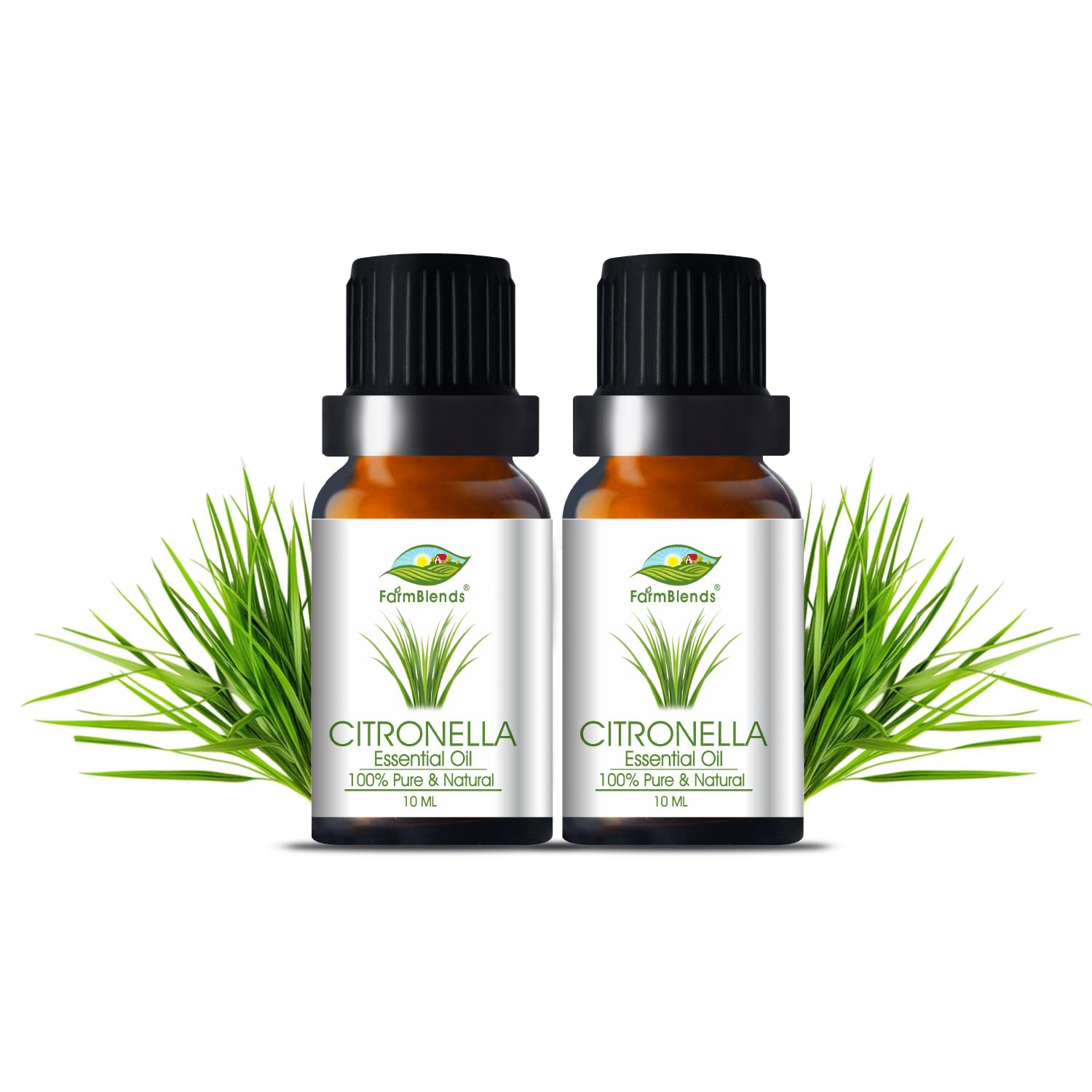 Farm Blends Citronella Essential Oil - 10 ml Each (Pack of 2)