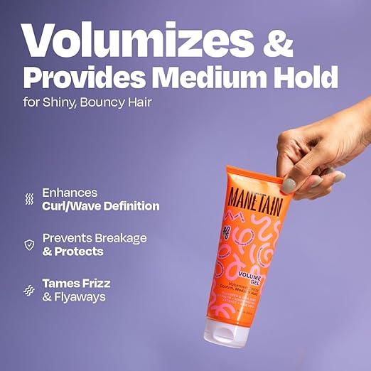 Manetain Volume Gel Volumizing Curl Enhancer with Aloe Vera - 200 ml