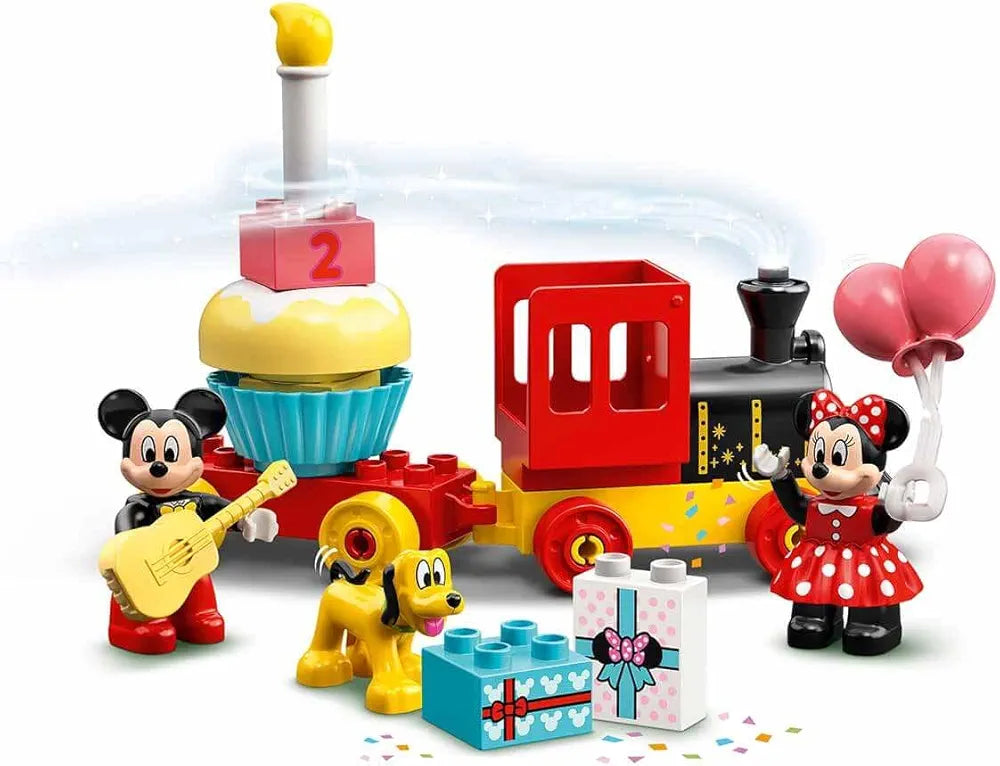 Lego Duplo Disney Mickey & Minnie Birthday Train 10941 Kids’ Birthday Number Train; Learning and Building Playset