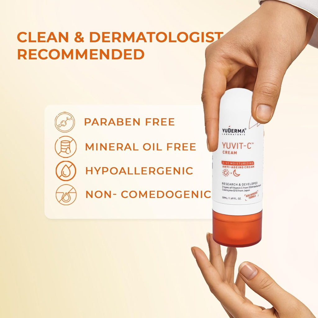 YUDERMA Yuvit C Moisturizing Anti-Ageing Cream, 40 Ml
