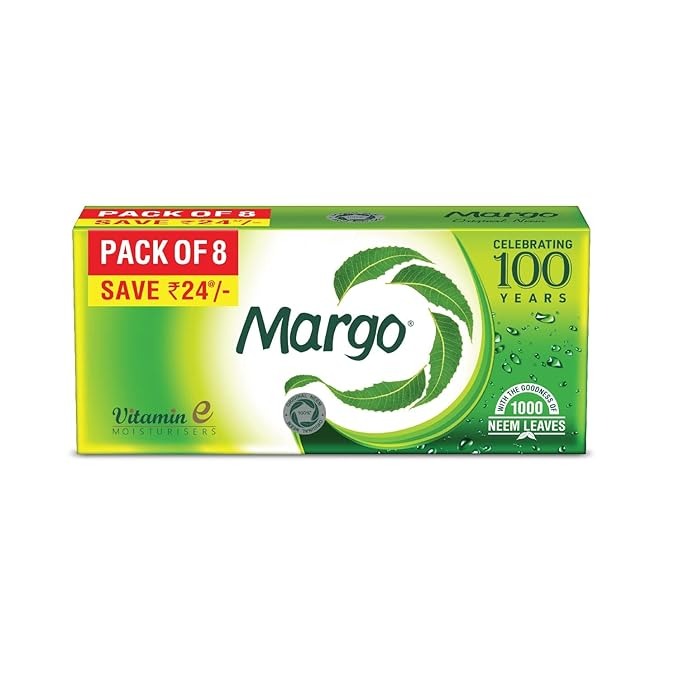 Margo Original Neem Soap - 125 (Pack of 8)