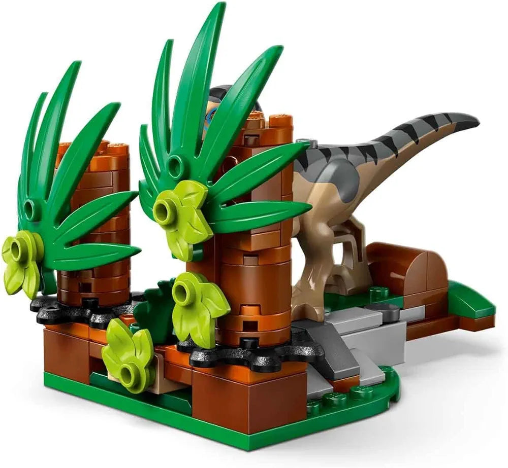 Lego Jurassic World Raptor Off-Road Escape Velociraptor Toy Dinosaur 76972 Building Blocks Toys for 6+ Gift for Boys and Girls
