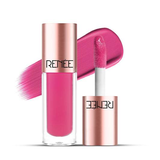 RENEE You Are Blushing Liquid Blush- Berry Pop, For Face Make-Up | Hydrating, Lightweight Formula| Long-Lasting, Easily Blendable, Rich Pigmentation | Hyaluronic Acid, Argan Oil Infused | 6 ml