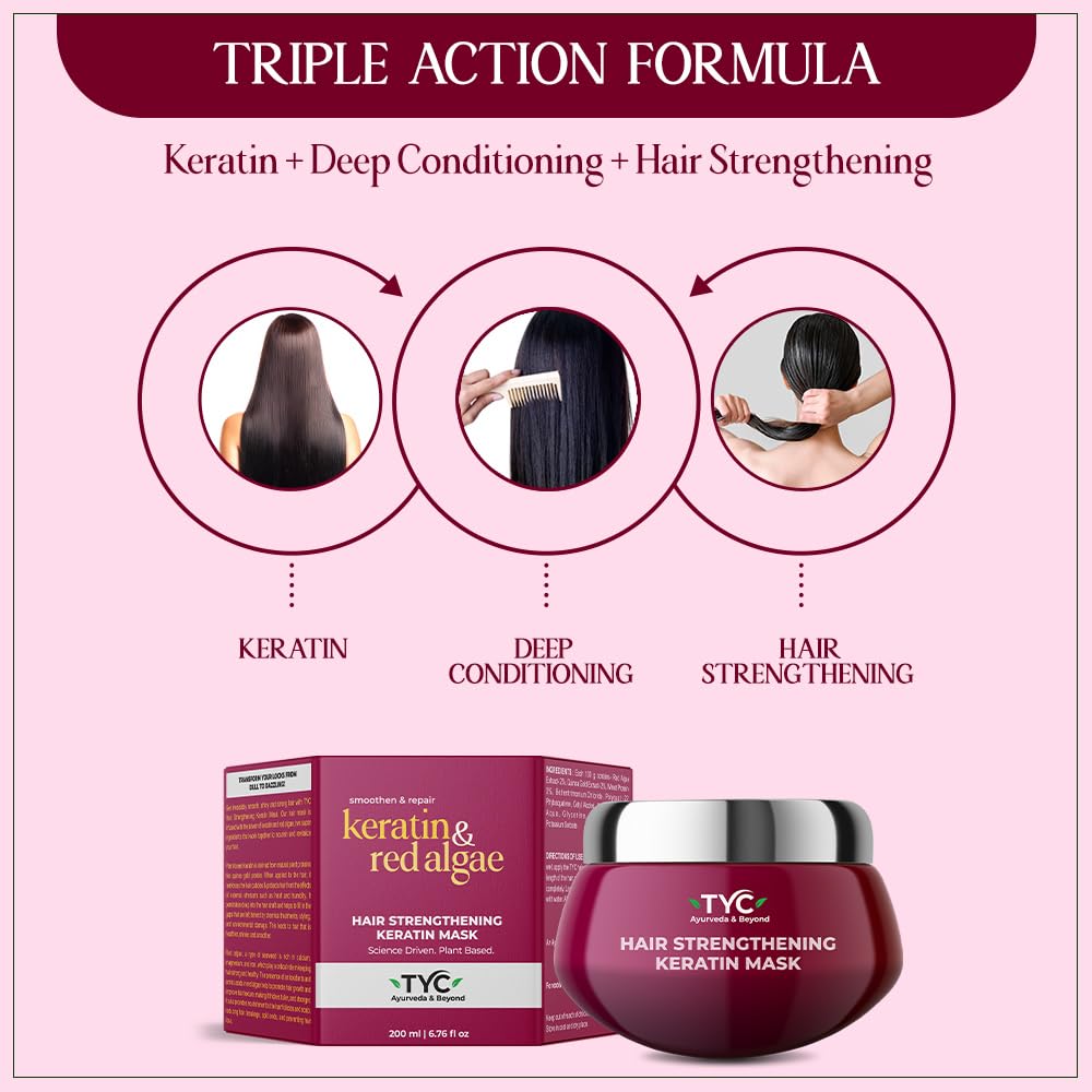 Trust Your Choice Hair Strengthening Keratin Mask - 200 ml