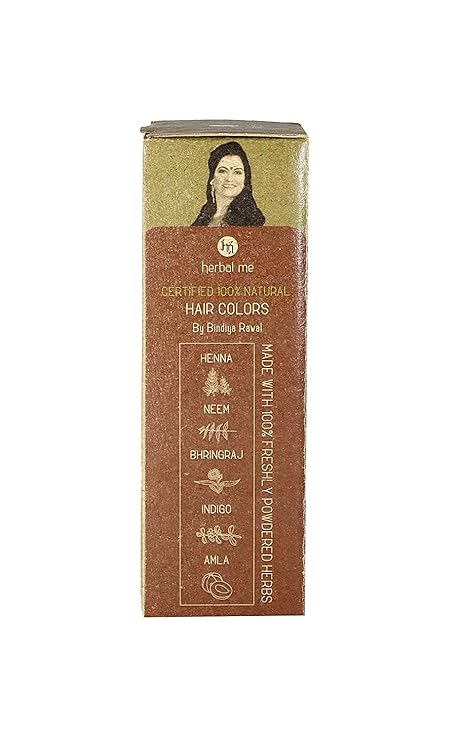 Herbal Me Light Brown Natural Hair Color - 200 gms