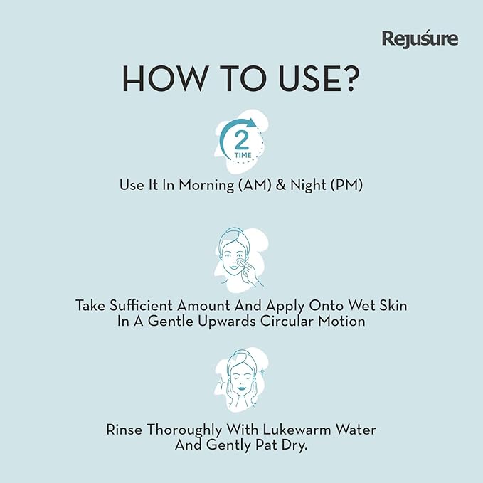Rejusure AHA 2% + BHA 2% Face Wash – 100 Ml