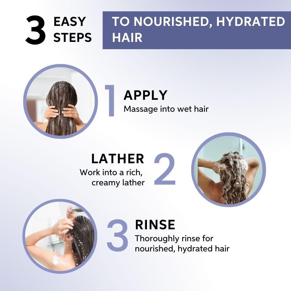 Wella Professionals SP Hydrate Shampoo for Frizzy and Dry Hair | Intense Hydration for Dull & Flaky Scalp | Gentle Cleansing & Lightweight Moisturisation