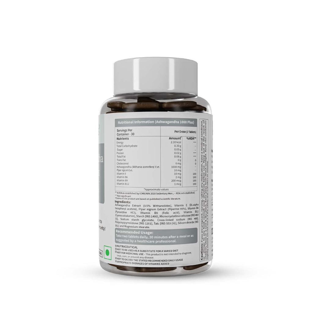 Neuherbs Ashwagandha Tablets - 60 tabs