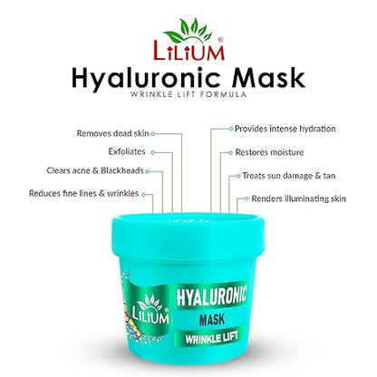 Lilium Hyaluronic Face Mask - 100 gms