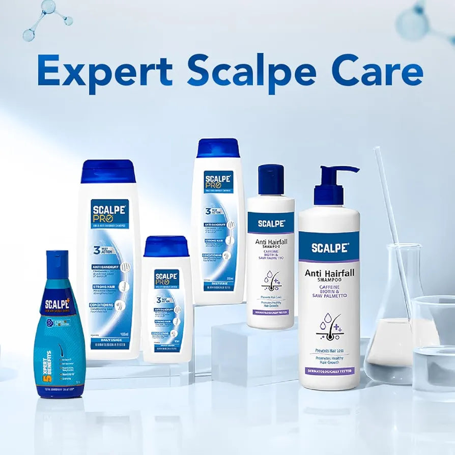 Scalpe+ Expert Anti Dandruff Shampoo for Men and Women - 150 ml