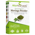 Attar Ayurveda 100% Moringa Leaf Powder (200g) | Drumstick Leaf powder | Herbal Supplement | Good for Immunity, Digestion, skincare and Haircare | 100% Natural and Preservative-free