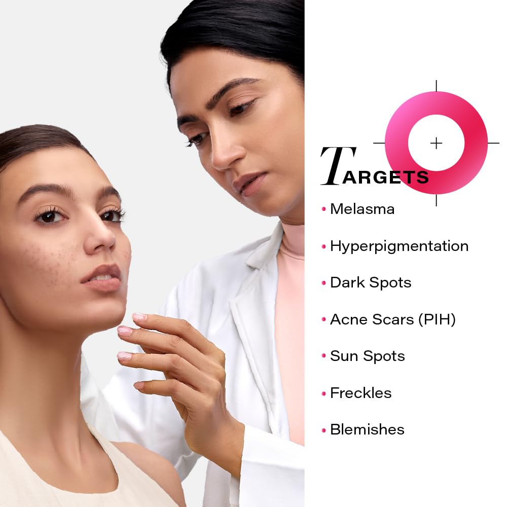 Novology Bi-Phasic Serum for Hyperpigmentation, Dark Spots, Acne Marks and Uneven Skin Tone| Dry-Combination Skin | 28ml