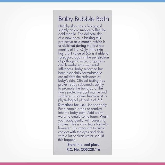 Sebamed Baby Bubble Bath