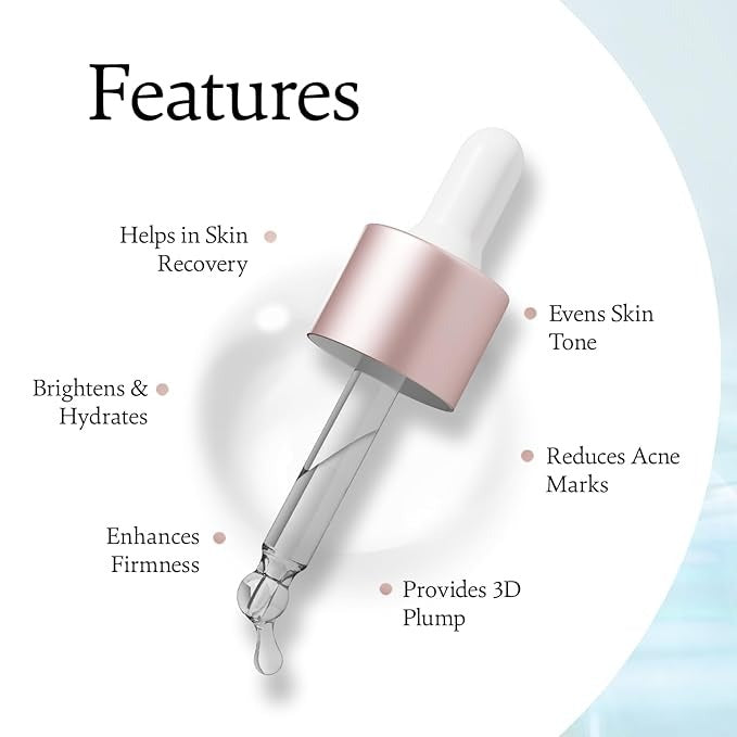 Indulgeo Essentials 5 Molecular Complex Hyaluronic Acid Lightweight Face Serum - 20 ml