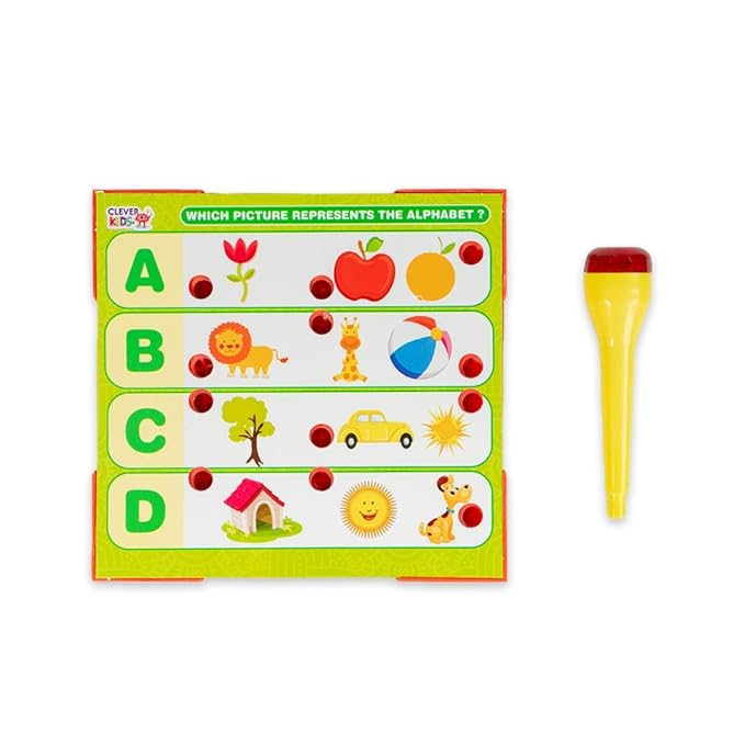 Ratna's Intellikids Electro Game | 10 Double Sided Printed Cards | If It Lights Its Right