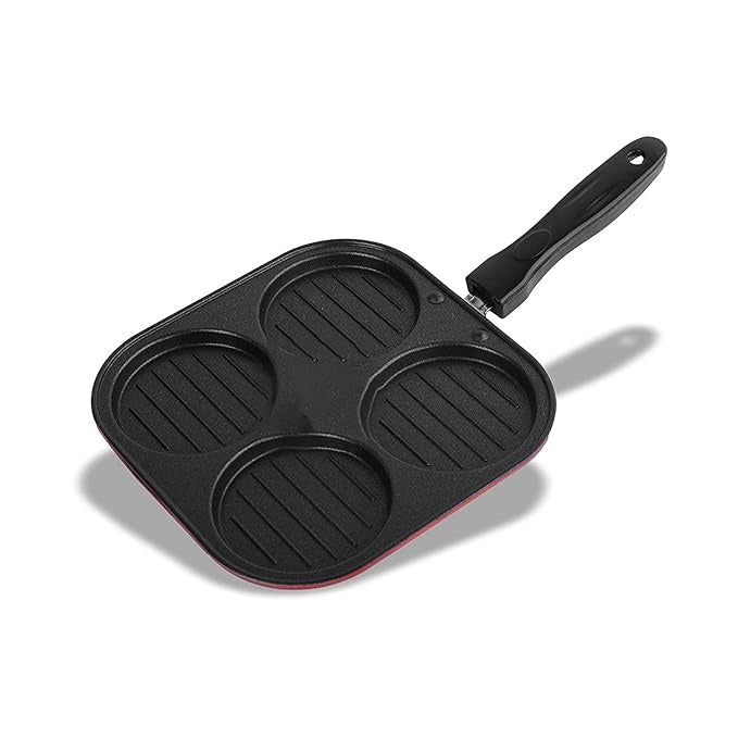 Navrang Non-Stick Casting Uttapam Pan Maroon