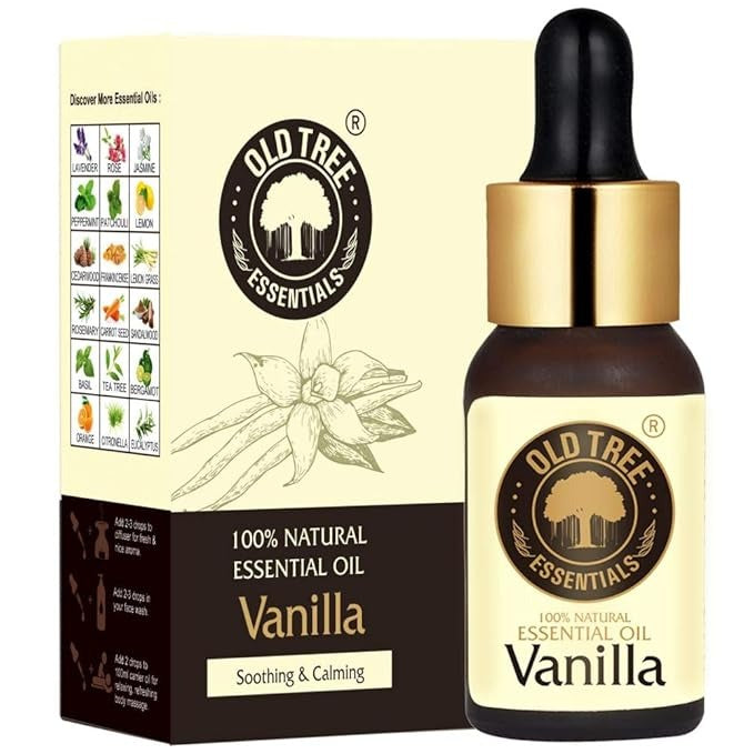 Old Tree Vanilla Essential Oil for Home Fragrance - 15 ml